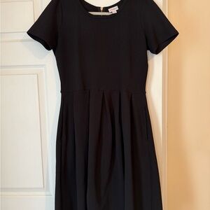 Solid Black LuLaRoe Amelia